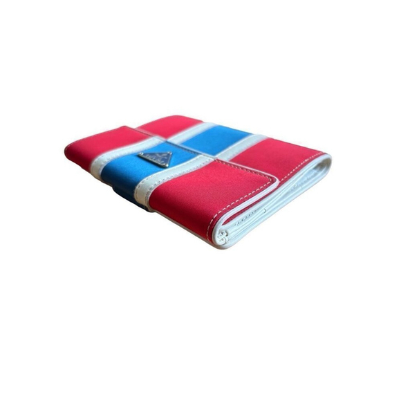 Authentic Prada Wallet Women's | Prada Nylon Wallet Triangle Logo - Picture 3 of 8